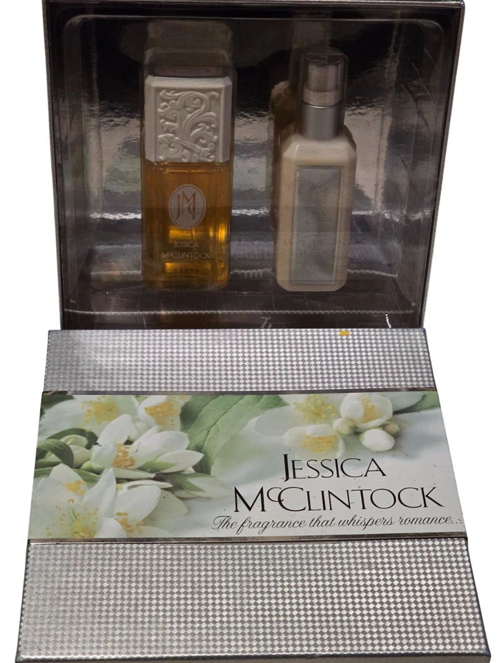 Jessica McClintock 纯净迷人礼品套装香水喷雾和身体乳液 — 第 1/4 张图片