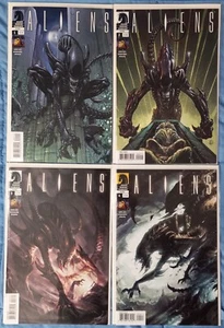 Aliens (2009 Dark Horse) #1,2,3,4 High Grade NM Night Time Variant Arcudi - Bild 1 von 5