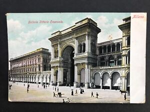 1904 Postcard Italy Galleria Vittorio Emanuelle Milan