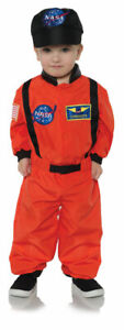 Underwraps Astronaut Flight Suit NASA Orange Toddlers Halloween Costume 27571