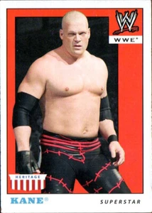 2008 Topps Heritage IV WWE Wrestling Card #30 Kane - Picture 1 of 2
