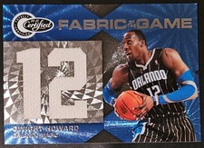 Dwight Howard 2010-11 Certified FABRIC OF THE GAME Dual GU Card (#'d 211/299)