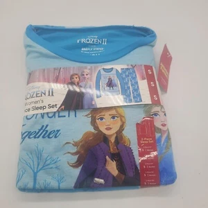 Disney's Frozen II Fleece 2 Piece Sleep Set Women's Size Small NEW - Picture 1 of 8