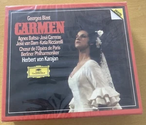 Bizet: Carmen (3 x CD, 1983) Carreras von Karajan Berlin Philharmonic BNIW GIFT - Imagen 1 de 10