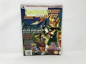 Cartel de Ken Griffey Star Fox 64 Star Fox Magazine Nintendo Power Magazine volumen 98 tarjetas - Imagen 1 de 10