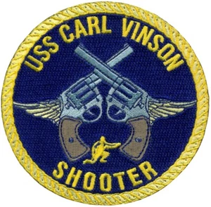 PARCHE TIRADOR CATAPULTA CARL VINSON USN CVN-70 - Imagen 1 de 1