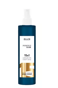 Ollin Professional PERFECT HAIR Leave-in Cream-Spray 15 in 1 (multifunctional) - Picture 1 of 7