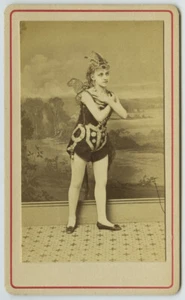 CDV 1860-70 légendée "Louise Mézamat". Danseuse. Danse. Dance. - Picture 1 of 2