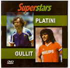 FOOTBALL SOCCER SUPERSTARS PLATINI GULLIT Region 2 DVD