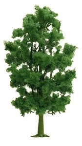 Busch HO Scale Deciduous Tree - Chesnut - 8-13/32" Tall (Single Tree) - Picture 1 of 3