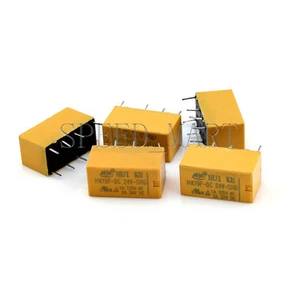 5 PIEZAS Alta Calidad 8 Pines RELÉ 24V CC Bobina Relé de Alimentación PCB HK19F-DC24V-SHG - Imagen 1 de 3