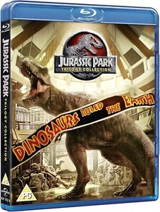 Jurassic Park Trilogy Collection 1-3 1 2 & 3 Remastered Blu Ray New Sealed - Picture 1 of 2