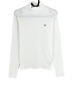 GANT Boys White High Neck Jumper Sweater Size 158/164 cm 13-14 Years - Picture 1 of 12