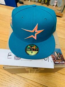 Hat Club Exclusive Badlands New Era Houston Astros 35th Ann sz 8 Free Shipping