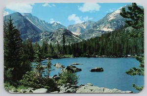 Postcard Bear Lake, Rocky Mountain national Park Colorado - Picture 1 of 2