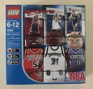 New retired 2003 LEGO #3566 NBA Upper Deck Jalen Rose Kevin Garnett P Stojakovic - Picture 1 of 3