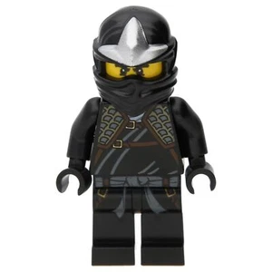LEGO Minifigur Cole - LEGO Ninjafigur - LEGO Ninjago - LEGO Schwarzer Ninja Cole - Bild 1 von 3