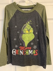 Jumping Beans The Grinch Long Sleeve Christmas Shirt Size 7 EUC - Picture 1 of 3