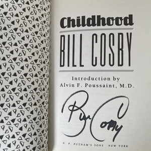 Autographed Copy of Childhood by Bill Cosby - Picture 1 of 3