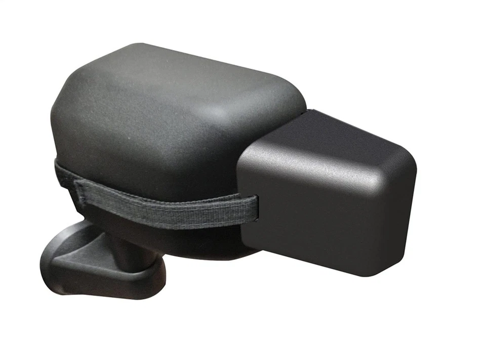 Extensiones de espejo retrovisor de remolque Rampage Products para Jeep Wrangler Jk | negro Foto 1 de 2