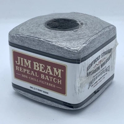 Camiseta Jim Beam Repeal Batch Edición Coleccionista Limitada - Talla XL - Gris - Nueva Foto 1 de 4
