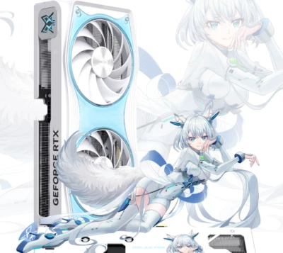 Manli  GeForce  GeForce RTX 5060 Ti Polar Fox OC 16GB GDDR7 graphics card - Image 1 of 4