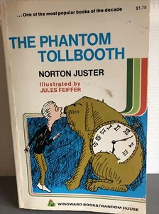 The Phantom tollbooth By Norton Juster, 1961/64/72 Rare White Cover Paperback U - Picture 1 of 3