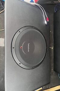Rockford Fosgate Punch P300-12T 300W Powered 12 in. Subwoofer Truck Enclosure