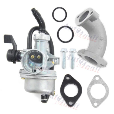 Juego de carburador y colector de admisión para Honda CRF70F 2004-2012 Carb XR70R 1998-2003 Foto 1 de 4