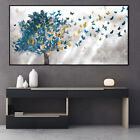 Affiches papillon arbre bleu impressions image murale peintures sur toile