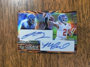 2022 Leaf Metal MATT CORRAL/JERRION EALY 1/1 CC-15 Auto Dual College connections - Picture 1 of 12