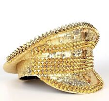 Stylish Gleaming Gold Glitter carnival Hat