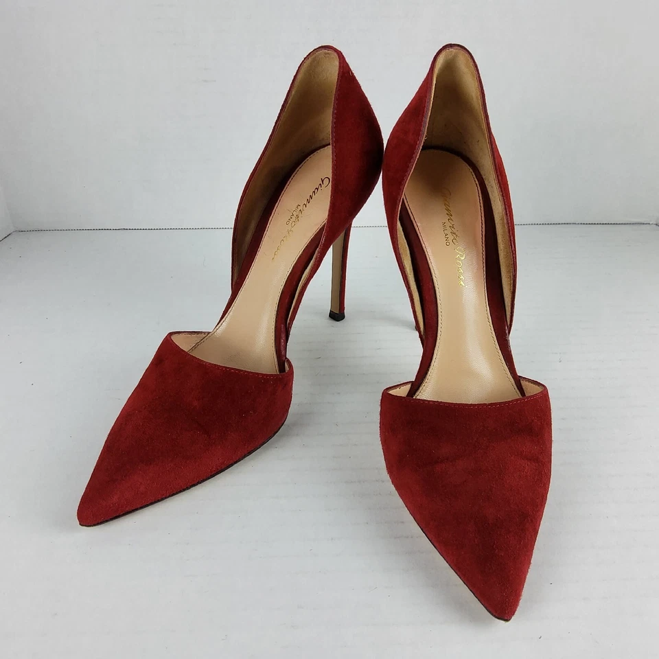 Zapatos de salón Gianvito Rossi para mujer de gamuza D'orsay punta talla 36,5 Foto 1 de 4