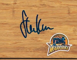 Golden State Warriors Steve Kerr Signed Floorboard COA - Picture 1 of 1