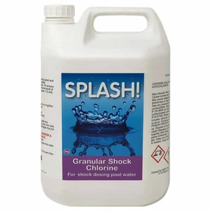 SPLASH 5kg Granular SHOCK for Swimming Pool / Hot Tub Spa Chemicals HIGH QUALITY - Picture 1 of 1