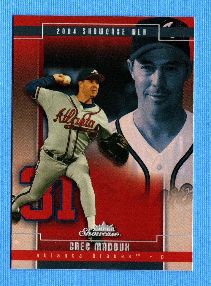 2004 Fleer Showcase #87 Greg Maddux Atlanta Braves - Image 1 of 1