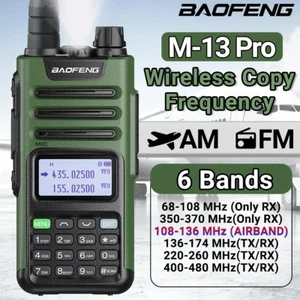 Talkie-Walkie Longue Portée UV K5 M13 Pro Radio Bidirectionnelle AM/FM Chargeur - Afbeelding 1 van 18