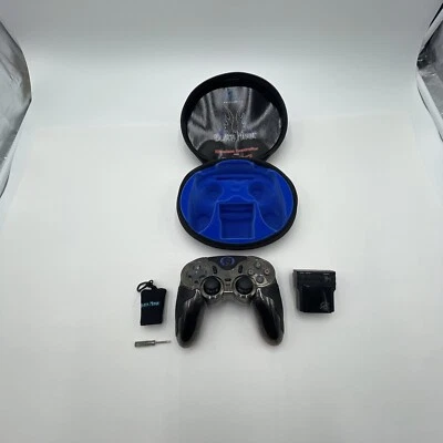 Controlador inalámbrico PS2 Pelican Black Magic de colección y estuche en caja original Foto 1 de 4