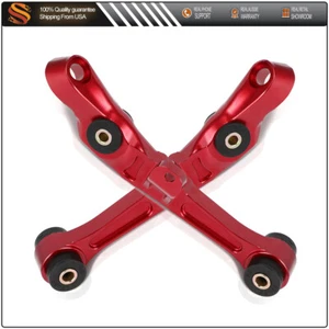 For 03-07 INFINITI G35 03-07 Nissan 350Z Red Front Lower Control Arms 2D 3.5 - Picture 1 of 10