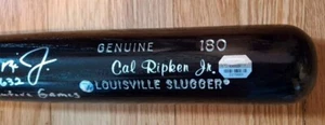 CAL RIPKEN JR HAND SIGNED Louisville Slugger 2632 Games PROVIDENCE & BACKSTORY - Picture 1 of 17