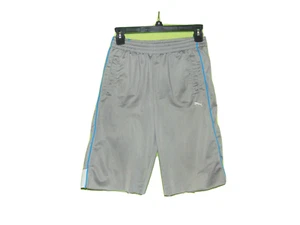 Preowned Puma Gray Cutoff Sweat Shorts Large Boys - Picture 1 of 5
