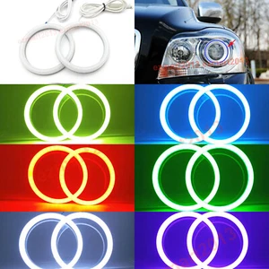 cotton RGB halo ring for Volvo XC90 Xenon headlight 08-14 LED DRL bluetooth - Picture 1 of 16