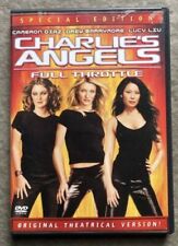 Charlie’s Angels Full Throttle DVD Movie Cameron Diaz Drew Barrymore Lucy Liu