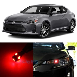 2Pcs Pure Red Parking City Lights Map Dome LED Bulbs Lamp For 2014-2016 Scion tC - Picture 1 of 5
