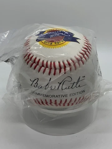 Babe Ruth Commemorative Edition 100th Anniversary 1895-1995 Baseball in Bag Cover