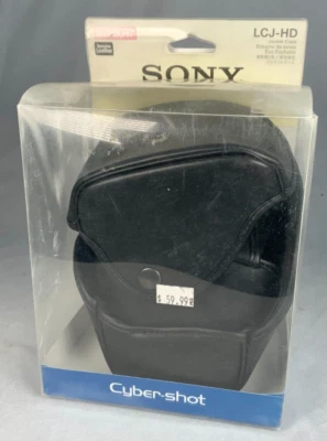 SONY ( Released In 2007 ) Leather Jacket Case for DSCH Series Cameras - Image 1 of 3