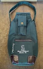 Picnic At Ascot Insulated Single Wine Bottle Bag. Has Bottle Opener. Pockets 
