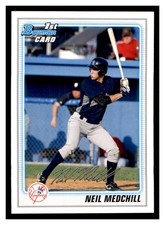 2010 Bowman #BP60 NEIL MEDCHILL New York Yankees ~F8W