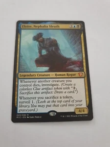 MTG Eloise, Nephalia Sleuth, Innistrad: Mitternachtsjagd mythische seltene Karte, neuwertig - Bild 1 von 2