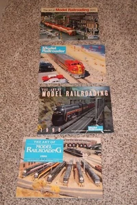 FOUR Model Railroader Calendars 1993, 1995, 1998 & 2011 All Color Photos - Picture 1 of 1